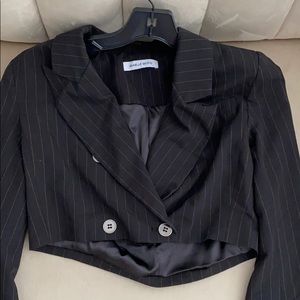 Cropped blazer